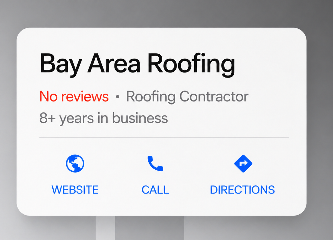 Not enough Google reviews